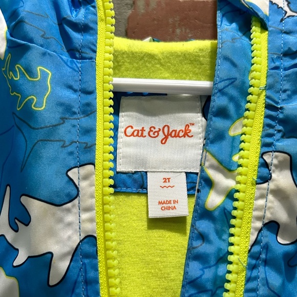 Cat & Jack hooded,mined,toddler windbreaker US size 2T - Picture 2 of 3